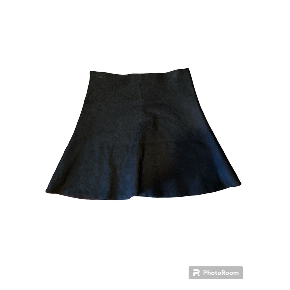 LOFT BLACK SKIRT XS